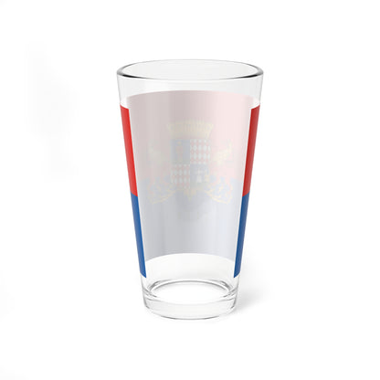 Flag of Elek (Hungary) Pint Glass 16oz