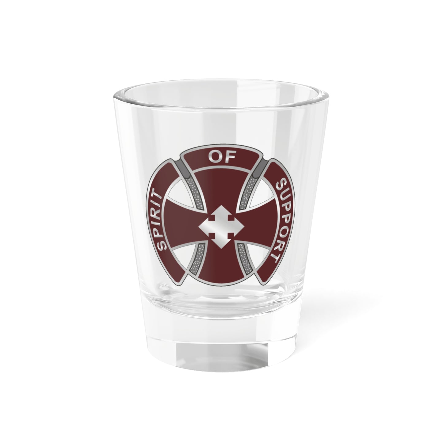 Verre à liqueur du 147e bataillon médical 1 (armée américaine) 1,5 oz