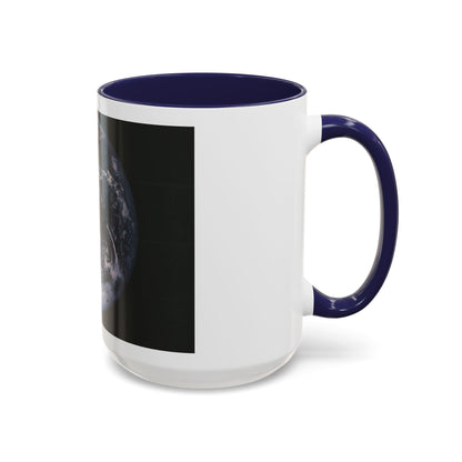 Space - Earth from Space (1973) (Map) Accent Coffee Mug