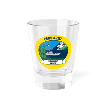 PSNS & IMF Detachment Everett (U.S. Navy) Shot Glass 1.5oz