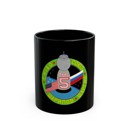 Soyuz TMA-5 (Soyuz Programme) Black Coffee Mug
