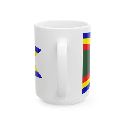 USNavyUnitCommendationPennant (United States) White Coffee Mug