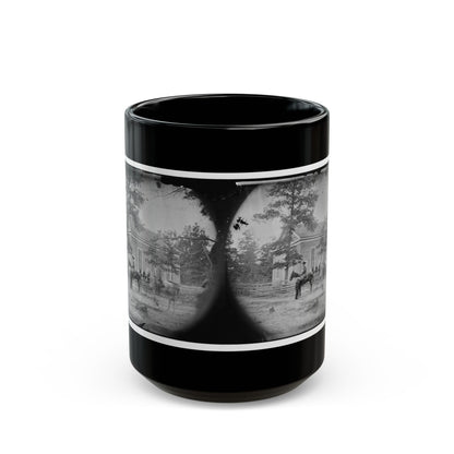 Bethel Church, Virginia. Headquarters Of General Ambrose Burnside (U.S. Civil War) Black Coffee Mug
