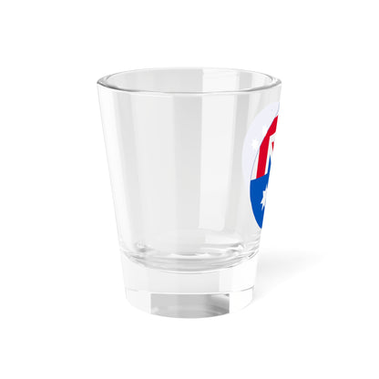 Australia flag icon round (Australia) Shot Glass 1.5oz