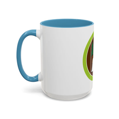 Pulp and Paper (Boy Scout Merit Badge) Accent Coffee Mug