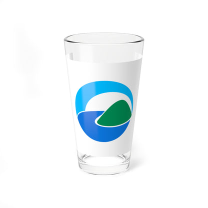 Flag of Toyako Hokkaido (Japan) Pint Glass 16oz