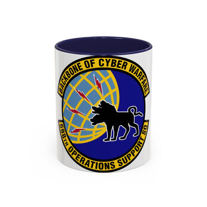 688 Operations Support Squadron ACC (U.S. Air Force) Accent Coffee Mug