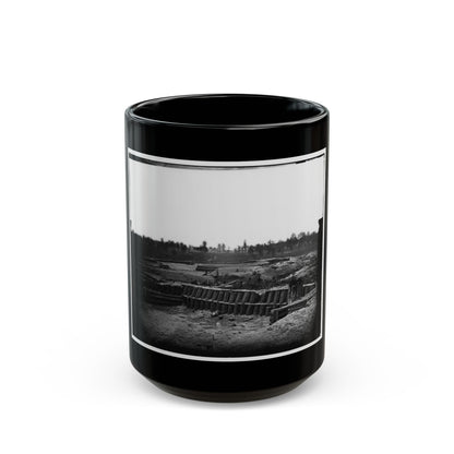 Petersburg, Va. View From Center Of Fort Sedgwick Looking South (U.S. Civil War) Black Coffee Mug