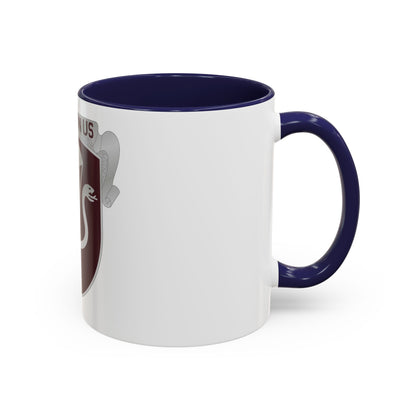 11 Medical Battalion (U.S. Army) Accent Coffee Mug