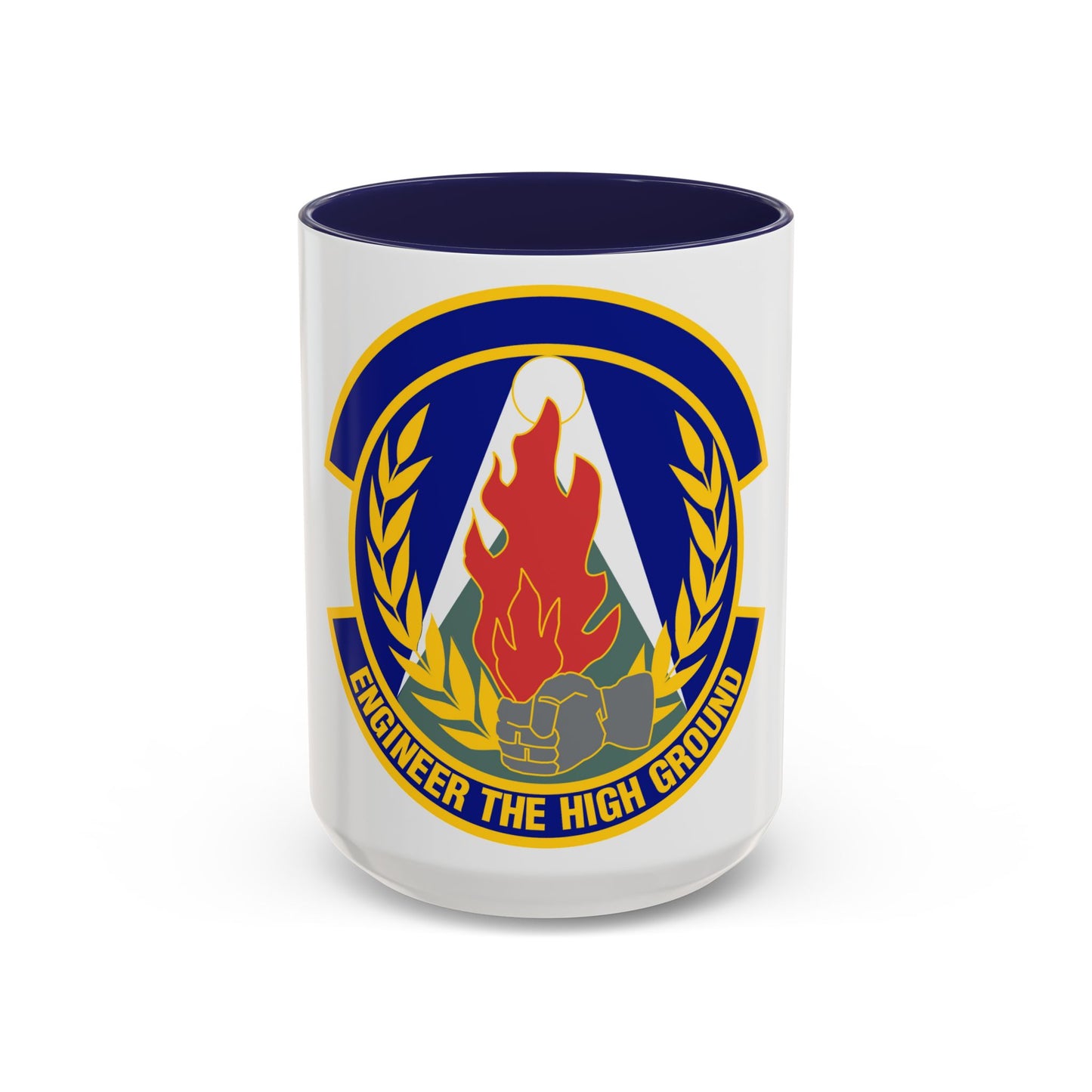 50th Civil Engineer Squadron (U.S. Air Force) Accent Coffee Mug