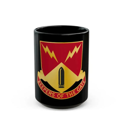 752nd Antiaircraft Artillery Gun Battalion (U.S. Army) Black Coffee Mug 15oz - Go Mug Yourself