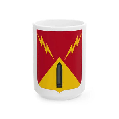752nd Antiaircraft Artillery Gun Battalion v2 (U.S. Army) White Coffee Mug 15oz - Go Mug Yourself