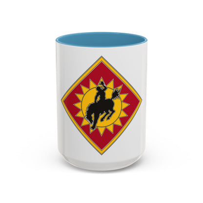 115th Field Artillery Brigade (U.S. Army) Accent Coffee Mug