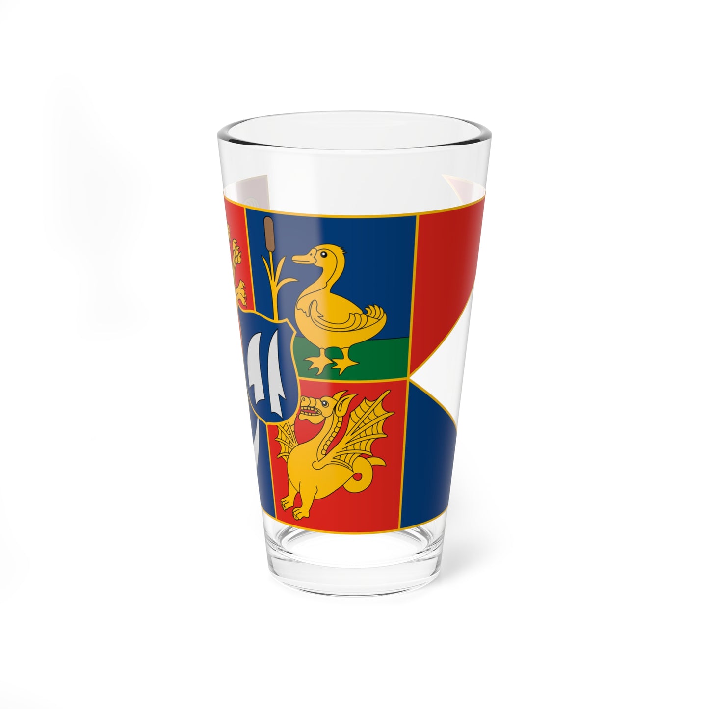 Flag of Zalaszanto (Hungary) Pint Glass 16oz