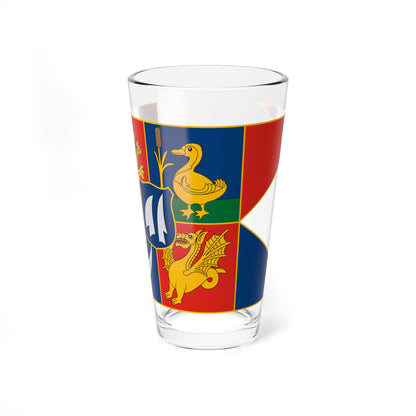 Flag of Zalaszanto (Hungary) Pint Glass 16oz