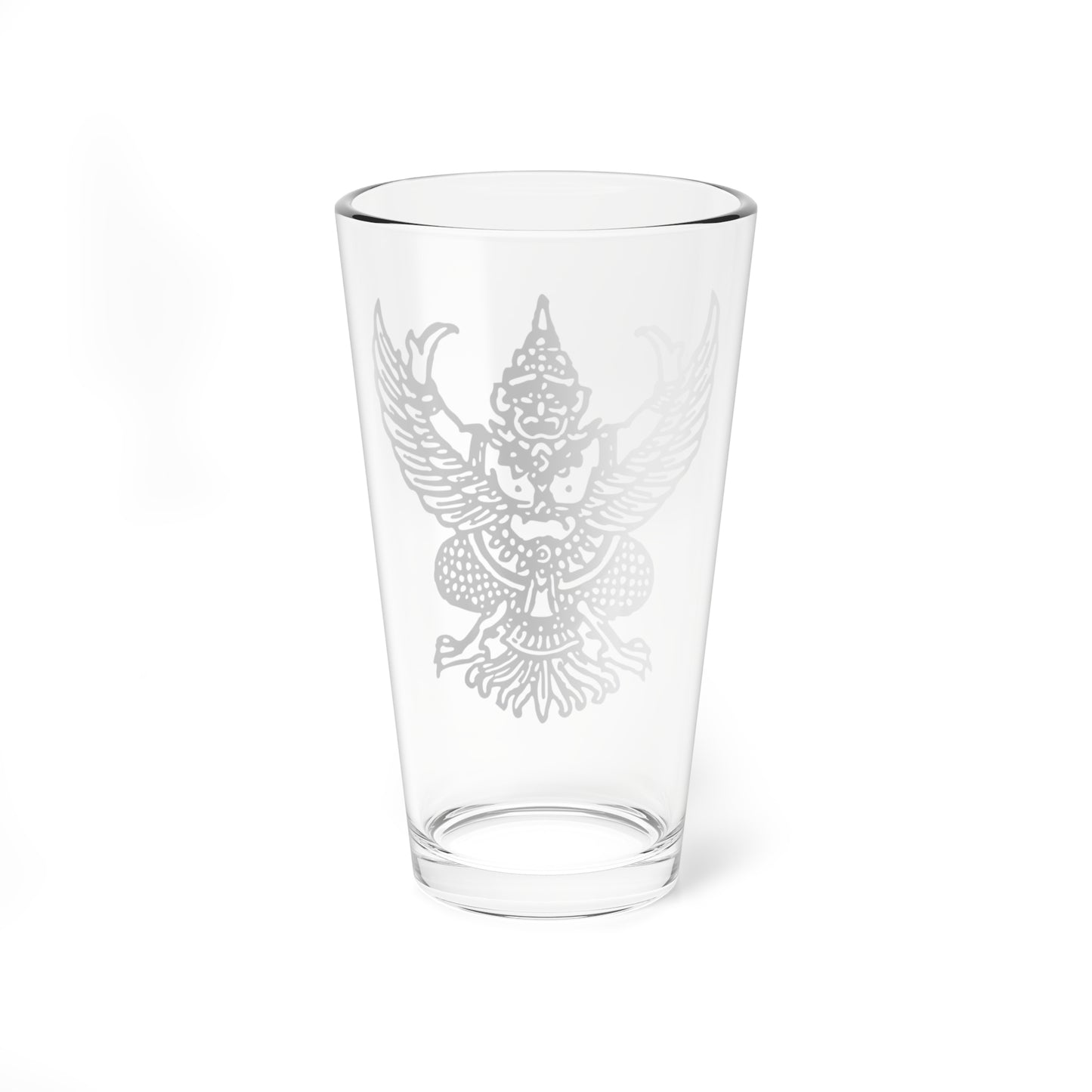 Thai government Garuda emblem Version 7 (Thailand) (Coat of Arms) Pint Glass 16oz