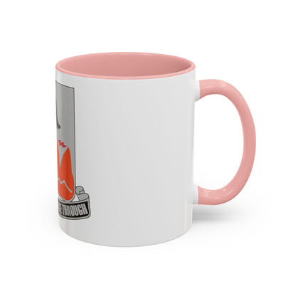 4 Signal Battalion (U.S. Army) Accent Coffee Mug