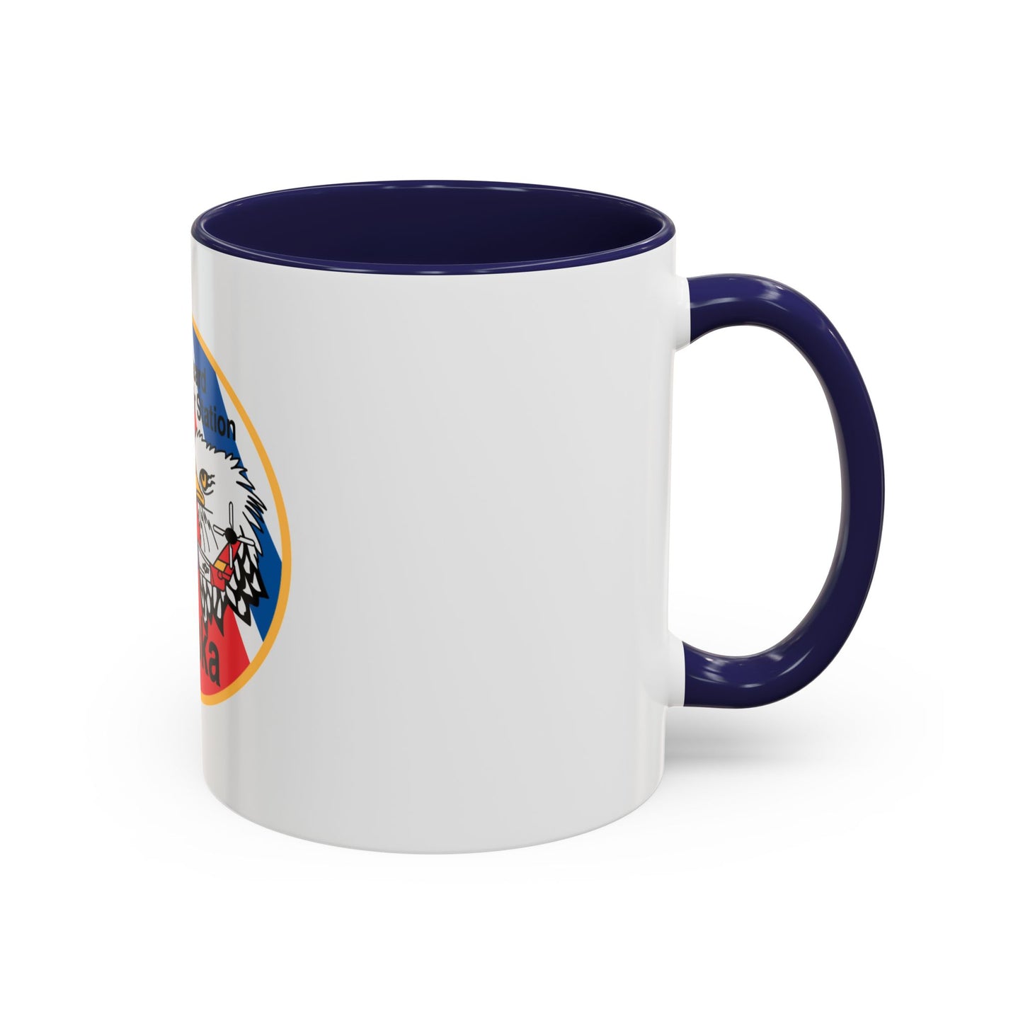 USCG Air Station Sitka (U.S. Coast Guard) Accent Coffee Mug