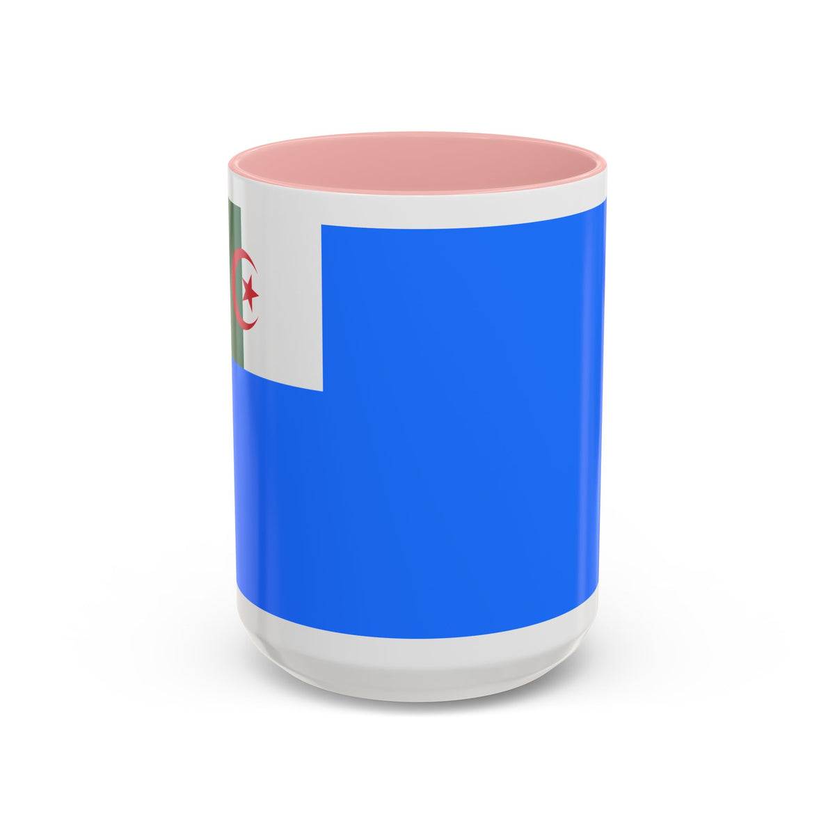 Naval Jack of Algeria - Accent Coffee Mug
