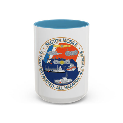 USCG Sector Mobile (U.S. Coast Guard) Accent Coffee Mug