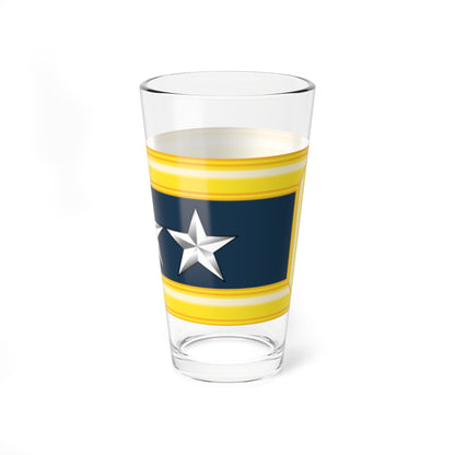 Army USA OF 08 (United States) (Military Rank) Pint Glass 16oz