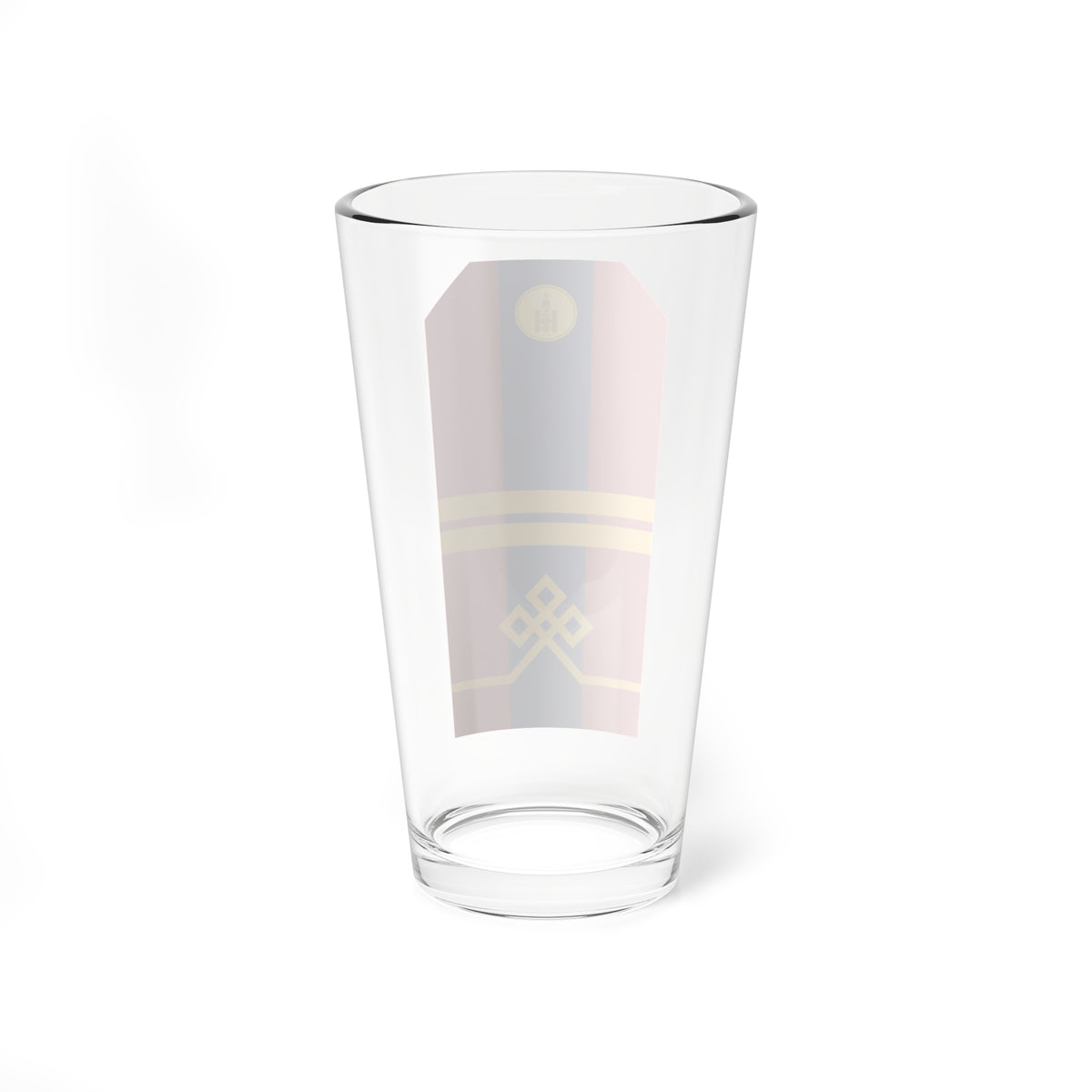 Mongolian Army Junior corporal parade 1990 1998 (Mongolia) (Military Rank) Pint Glass 16oz