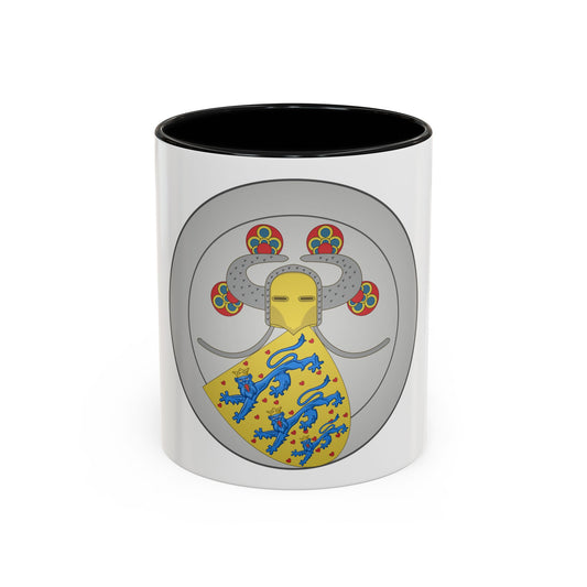 Coat of arms of Valdemar IV of Denmark - Accent Coffee Mug