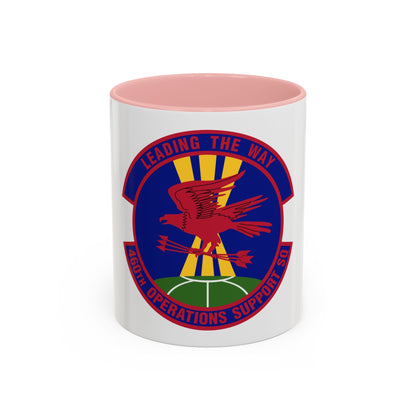 460 Operations Support Squadron USSF (U.S. Air Force) Accent Coffee Mug