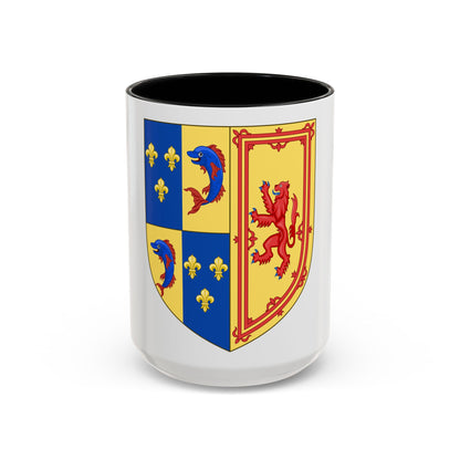 Royal Arms of the Kingdom of Scotland (1558) - Accent Coffee Mug
