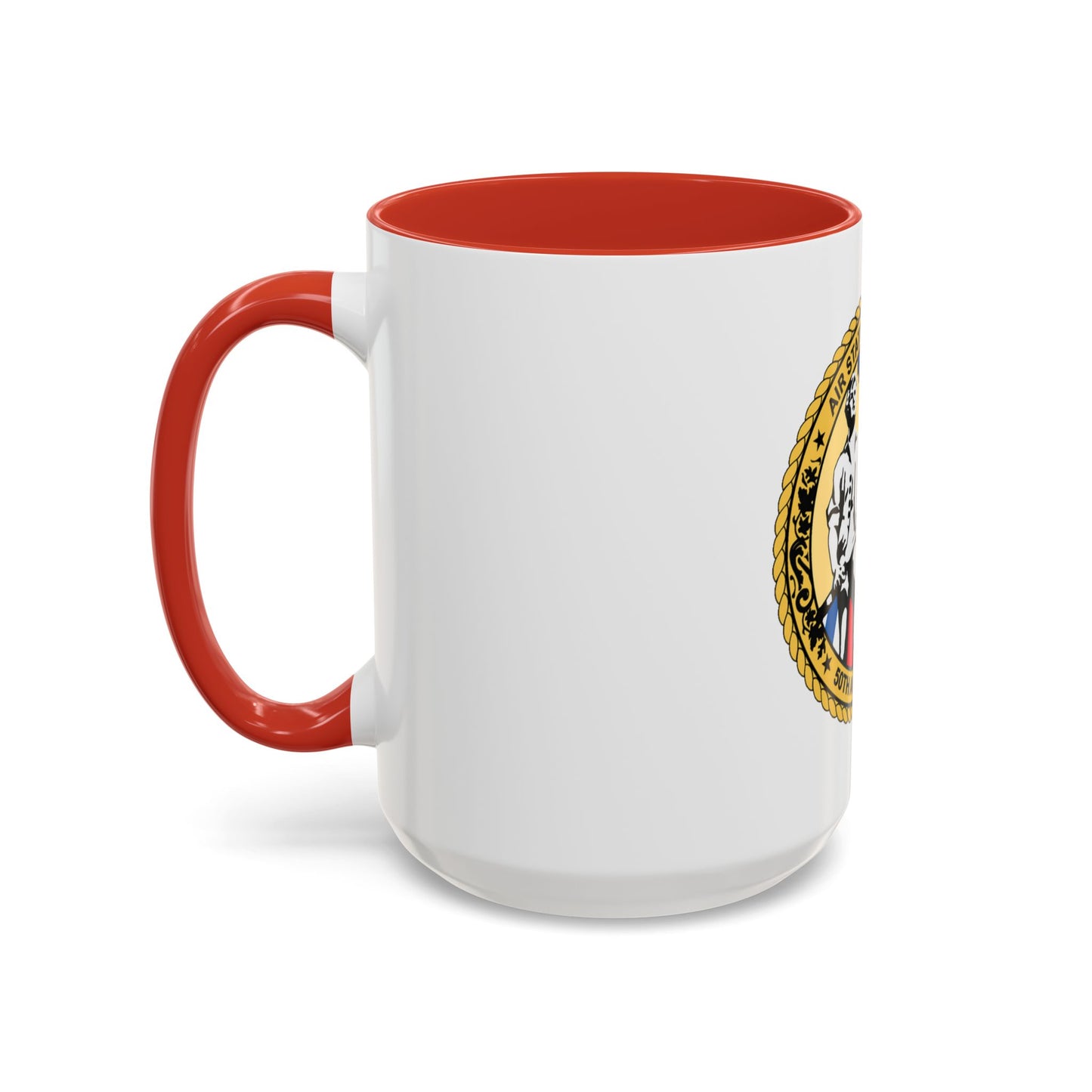 USCG Air Station CAPE COD (U.S. Coast Guard) Accent Coffee Mug