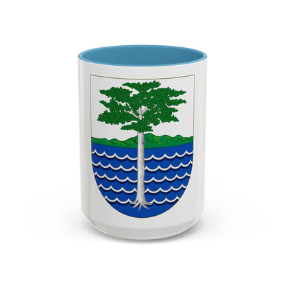 Coat of Arms of the Portuguese and Spanish Guinea - Accent Coffee Mug