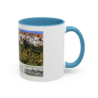 High Himalaya (1988) (Map) Accent Coffee Mug