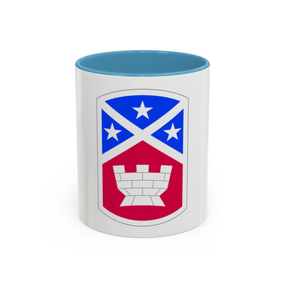 194th Engineer Brigade (U.S. Army) Accent Coffee Mug