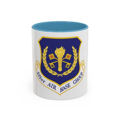 421st Air Base Group (U.S. Air Force) Accent Coffee Mug