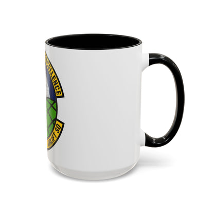 306th Expeditionary Airlift Squadron (U.S. Air Force) Accent Coffee Mug