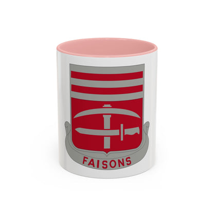 140 Engineer Battalion (U.S. Army) Accent Coffee Mug