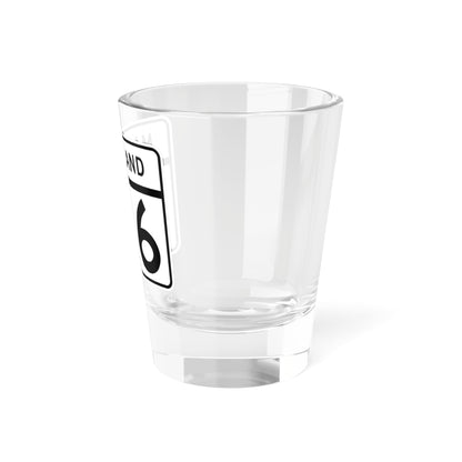 MD Route 156 (Maryland) (Road Sign) Shot Glass 1.5oz