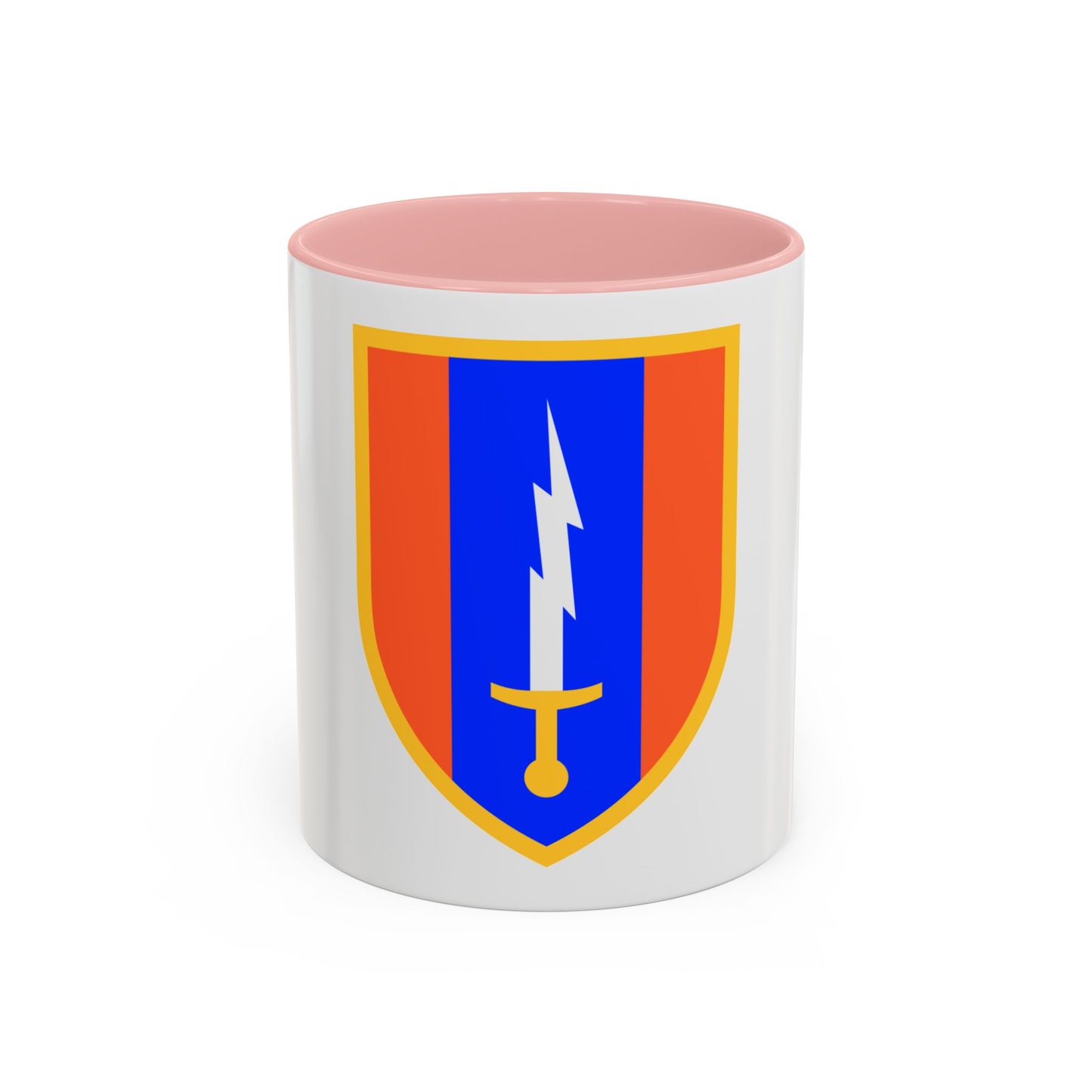 1st Signal Brigade (U.S. Army) Accent Coffee Mug