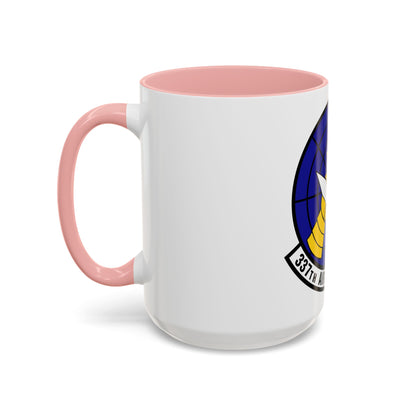 337 Air Control Squadron AETC (U.S. Air Force) Accent Coffee Mug