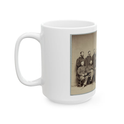 Brvt. Maj. General Wm. T. Ward And Staff (U.S. Civil War) White Coffee Mug