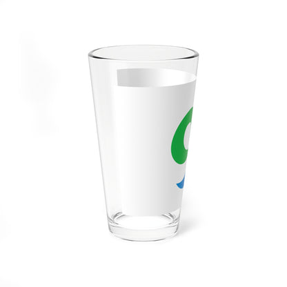 Flag of Matsuura Nagasaki (Japan) Pint Glass 16oz