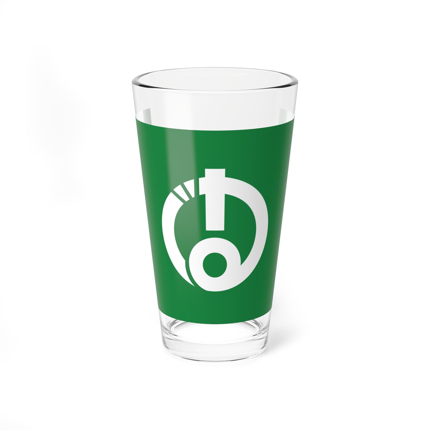 Flag of Aizubange Fukushima (Japan) Pint Glass 16oz