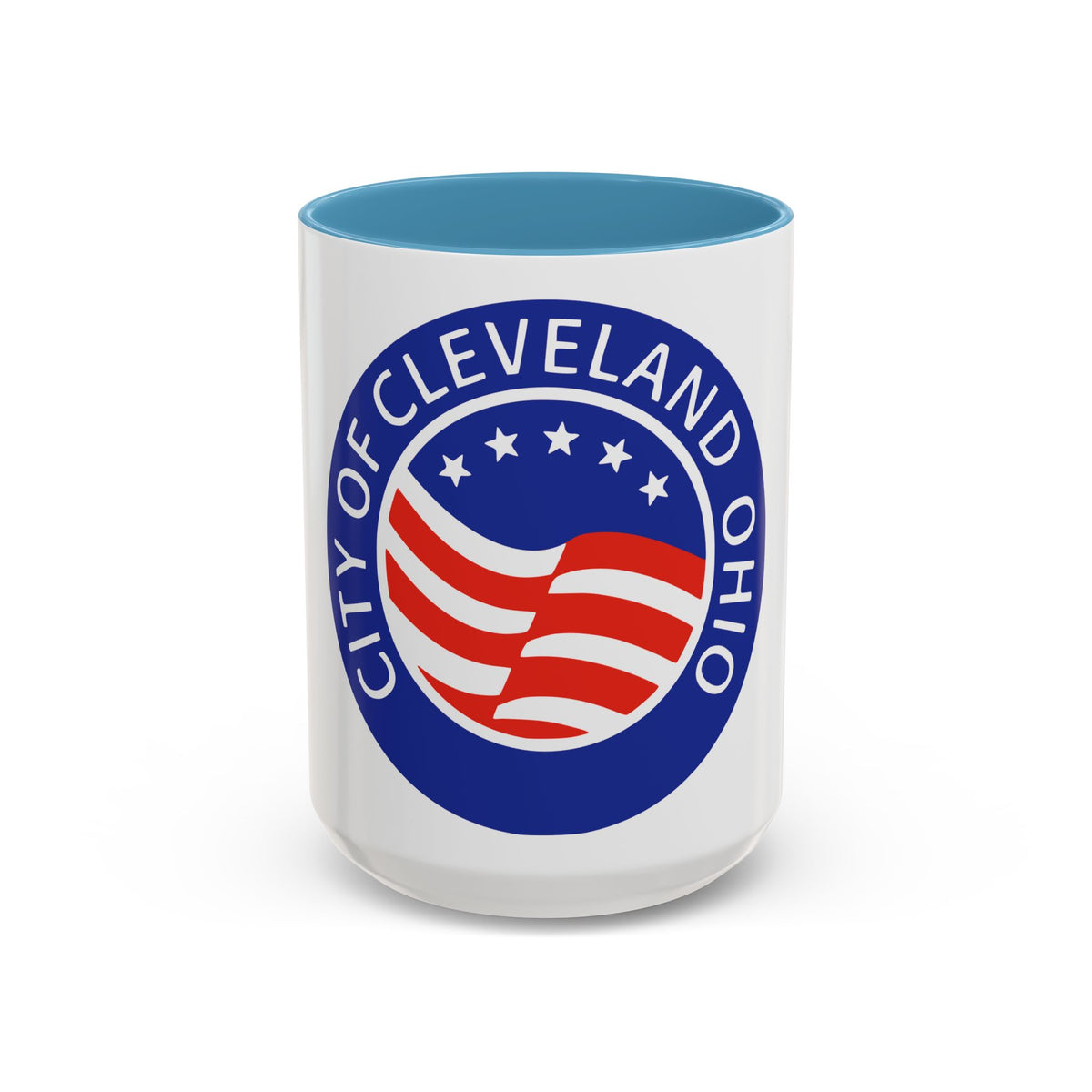 Seal of Cleveland Ohio - Accent Coffee Mug