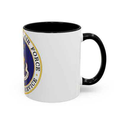 Air Force Chaplain Service (U.S. Air Force) Accent Coffee Mug