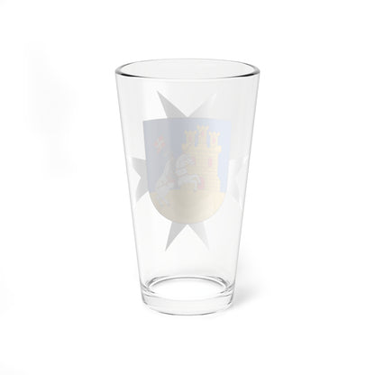 Escudo de Alcázar de San Juan Ciudad Real (Spain) (Coat of Arms) Pint Glass 16oz