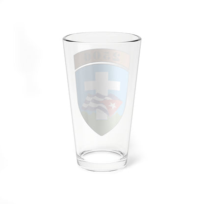Shield of Brigade 2506 (Cuba) (Coat of Arms) Pint Glass 16oz