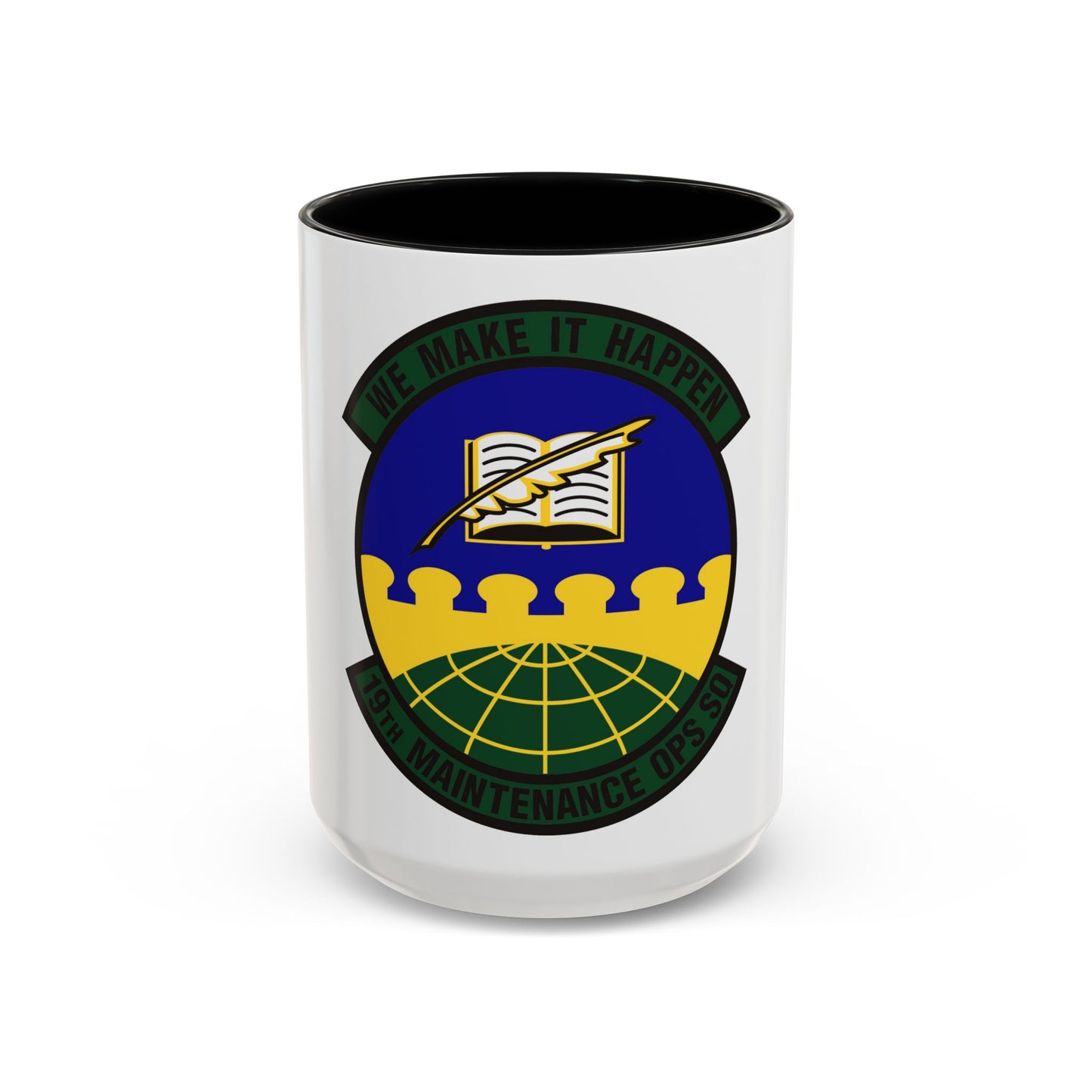 19th Maintenance Operations Squadron (U.S. Air Force) Accent Coffee Mug