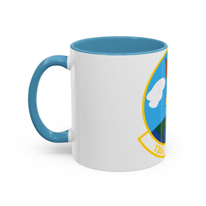 130 Airlift Squadron (U.S. Air Force) Accent Coffee Mug