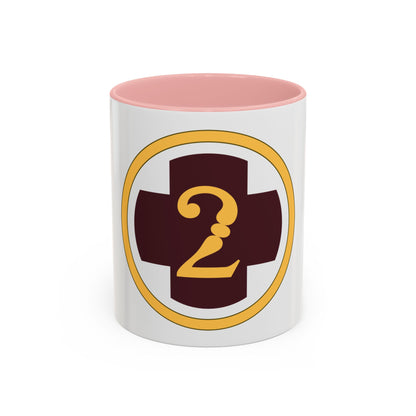 2 Medical Brigade (U.S. Army) Accent Coffee Mug