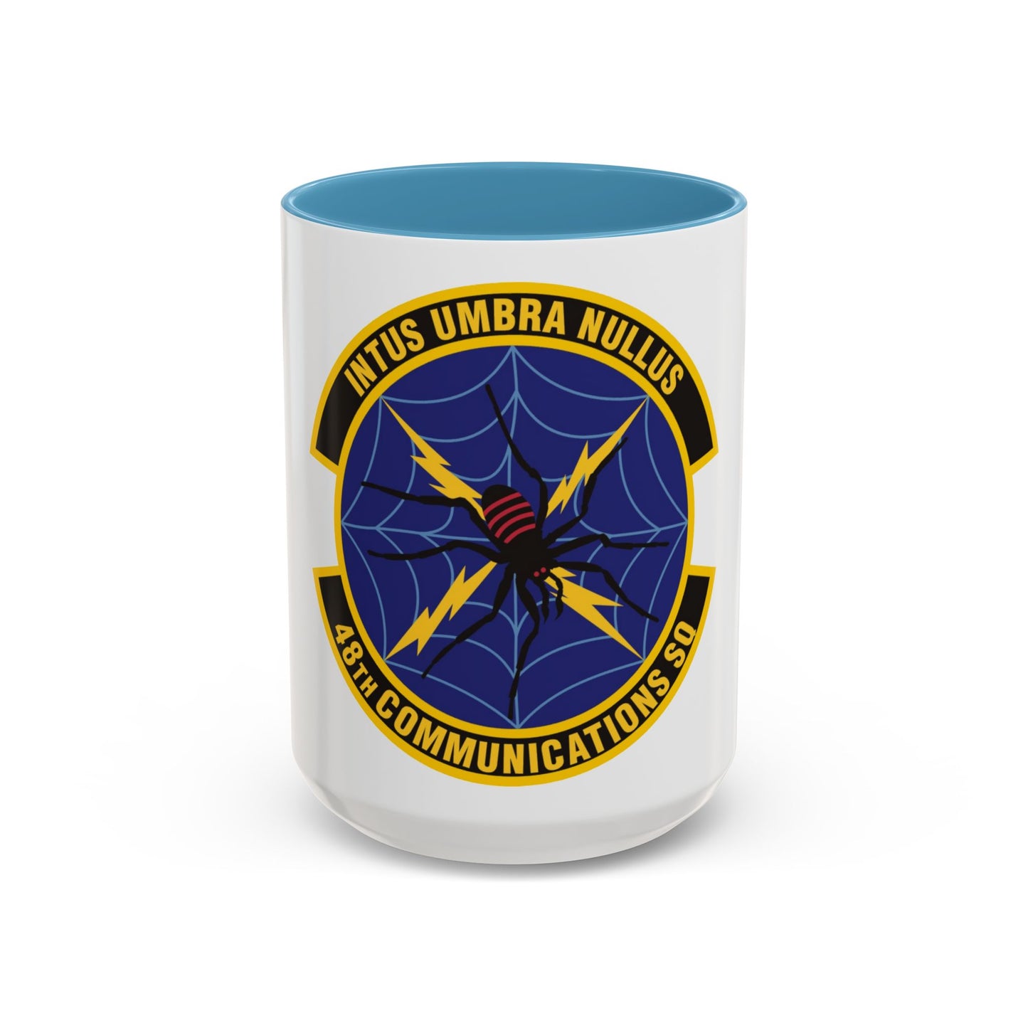 48 Communications Squadron USAFE (U.S. Air Force) Accent Coffee Mug